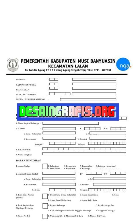 Cara Mengurus Surat Pindah Antar Provinsi Secara Online Desain Grafis