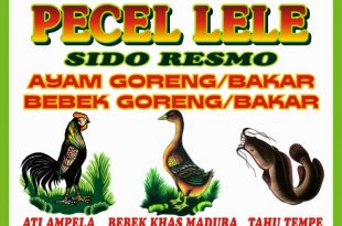 spanduk pecel lele