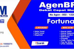 Desain Banner BRILink cdr