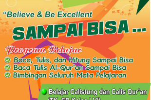 Desain Brosur Bimbingan Belajar (Bimbel) / Les cdr