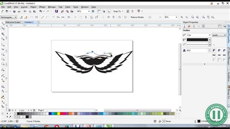 Cara Mudah Membuat Efek Blur Menarik dengan CorelDRAW X7