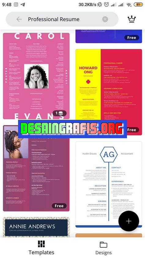 cara edit cv di canva