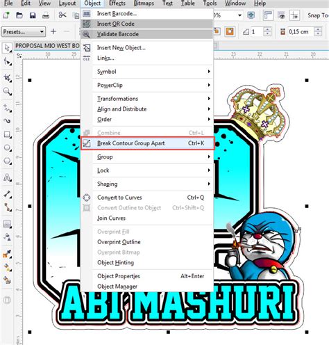 Cara Membuat Stiker Keren dengan Mudah Menggunakan CorelDRAW