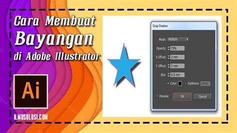 cara membuat bayangan di illustrator