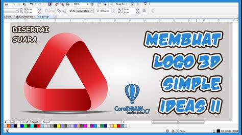 cara membuat logo simple di coreldraw