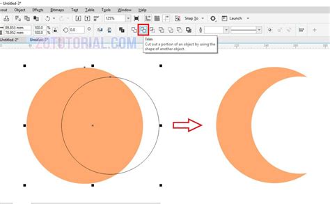 cara menyambung garis di coreldraw