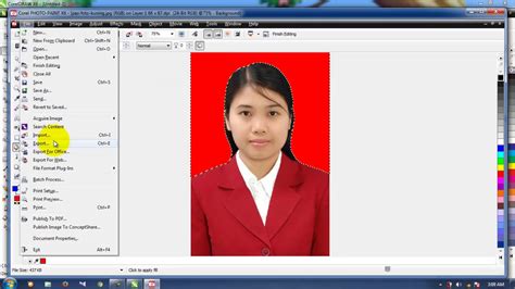 cara mengubah warna background di coreldraw x7