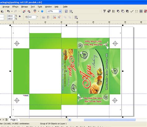 cara membuat kemasan produk di coreldraw