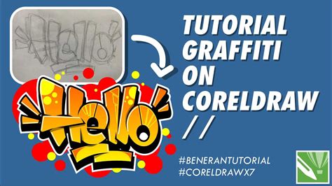 cara membuat graffiti di coreldraw x7