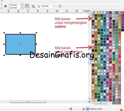 cara menghilangkan objek pada gambar di coreldraw