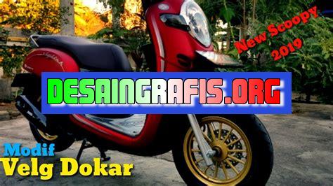 Modifikasi Scoopy 2019 Simple