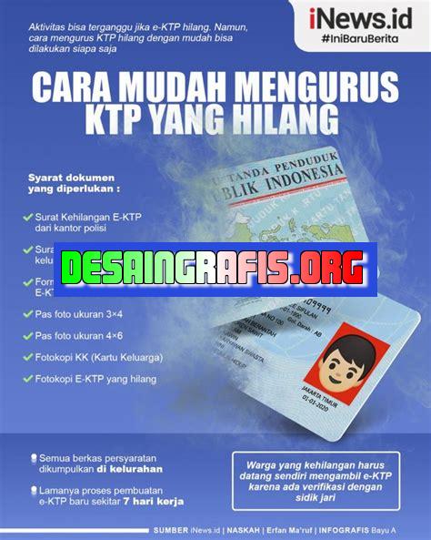 Cara Mengurus Ktp Hilang 2021 Online