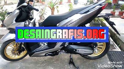 Vario Modifikasi Simple