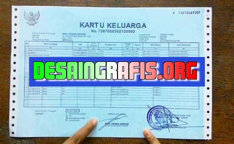 Cara Mengurus Kartu Keluarga