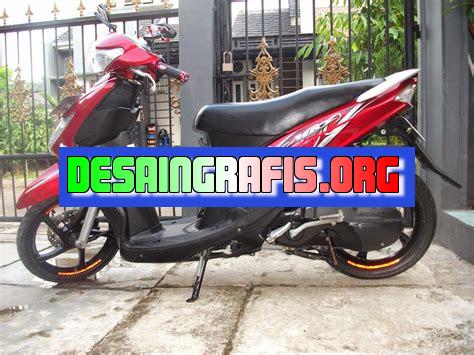 Modifikasi Mio Sporty Merah