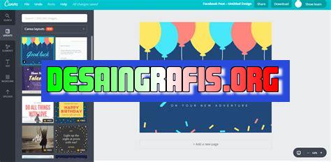 cara membuat template photo di canva