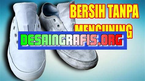 cara menghilangkan luntur di sepatu canvas