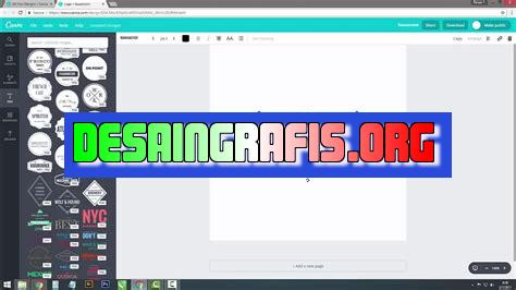 cara membuat deasin transparan di canva