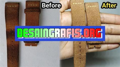 cara membersihkan strap canvas