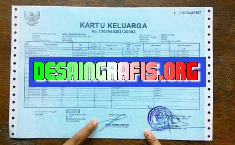 Cara Mengurus Kartu Keluarga Yang Hilang