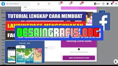 cara membuat facebook canvas