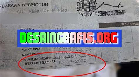 Cara Mengurus Plat Motor Mati