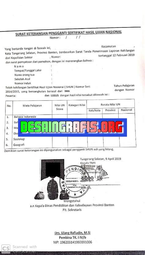 Cara Mengurus Skhun Yang Hilang