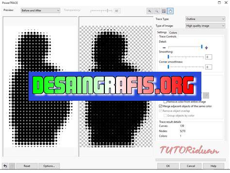 cara membuat halftone di coreldraw