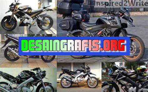 Modifikasi Vixion Old Hitam Simple