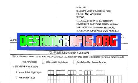 Cara Mengurus Perubahan Data Kis