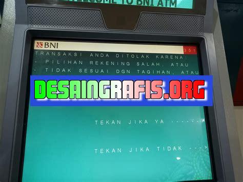 Cara Mengurus Atm Terblokir Bni