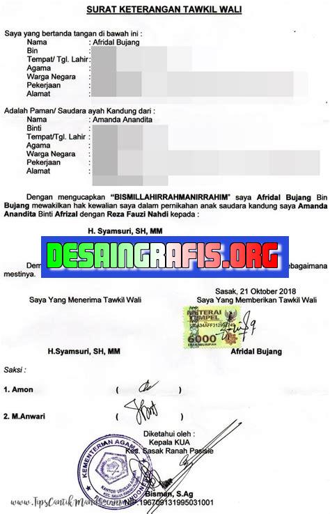 Tata Cara Mengurus Surat Nikah