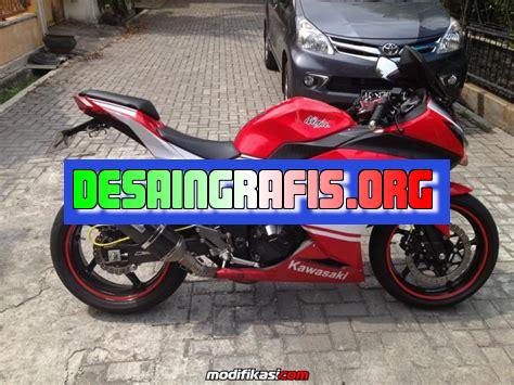 Modifikasi Ninja 250 Fi Merah