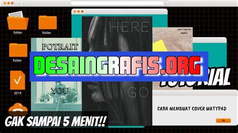 cara mengedit sampul wattpad di canva