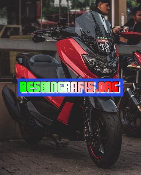 Modifikasi Nmax Merah Doff Simple