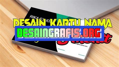 Cara Buat Kartu Nama Selain Canva | Desain Grafis Indonesia