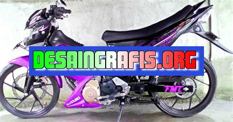 Modifikasi Satria Fu Warna Pink