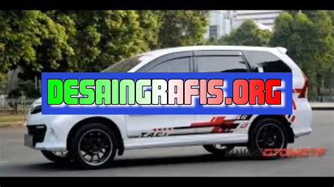 Stiker Modifikasi Avanza