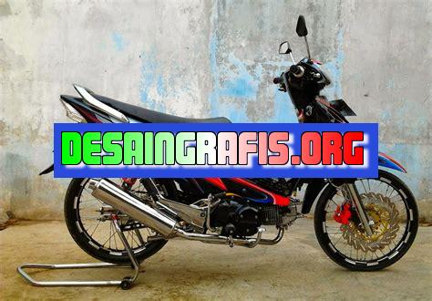 Modifikasi Supra X 125 Hitam