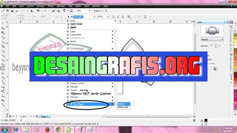 cara menambahkan canvas di corel draw