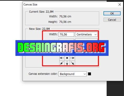 Cara Merubah Ukuran Canvas Pada Photoshop Desain Grafis Indonesia