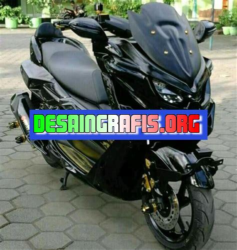 Modifikasi Motor Nmax Warna Hitam Desain Grafis Indonesia